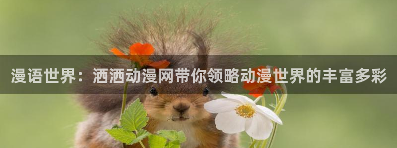 囧次元下载正版下载：漫语世界：洒洒动漫网带你领略动漫世界的丰富多彩
